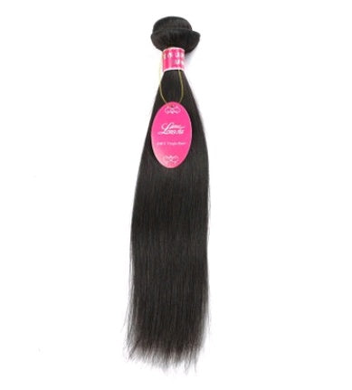 Silky Straight 100% Human Hair Double Weft Weave Bundles