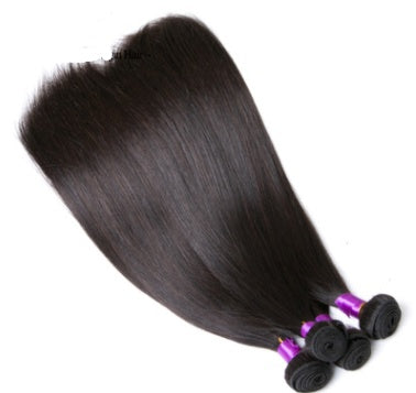 Silky Brazilian Bone Straight 100% Human Hair Weave Bundles