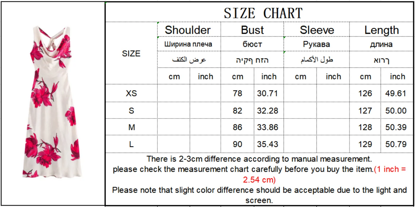 White/Red Rose Flower Print Pile Collar Sleeveless Backless Skinny Maxi Beach Dress