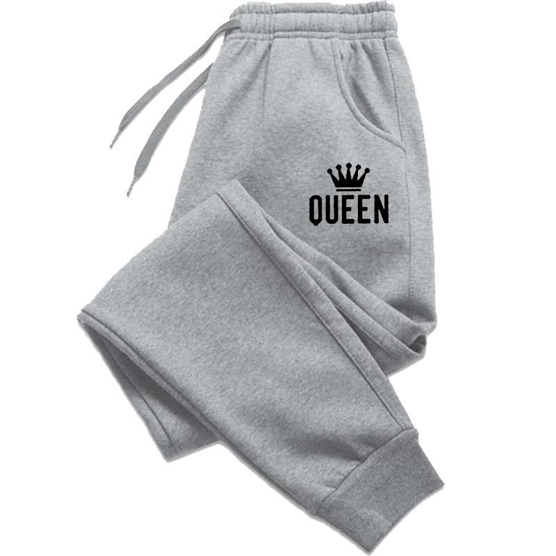 Drawstring Crown "Queen" 3D Print Women's Jogger Sweatpants
