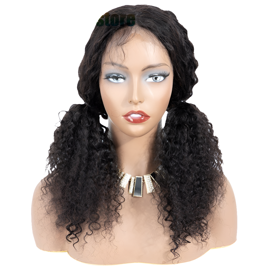 Brazilian Kinky Curly 150% Density Lacefront 9A 100% Human Hair Wigs
