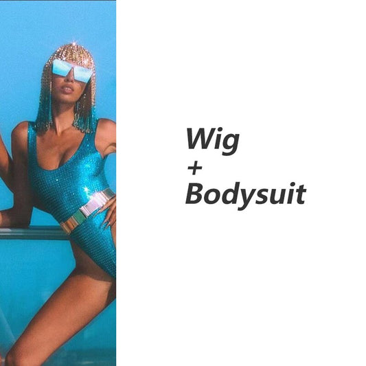 Sparkly Rhinestone Bodysuit