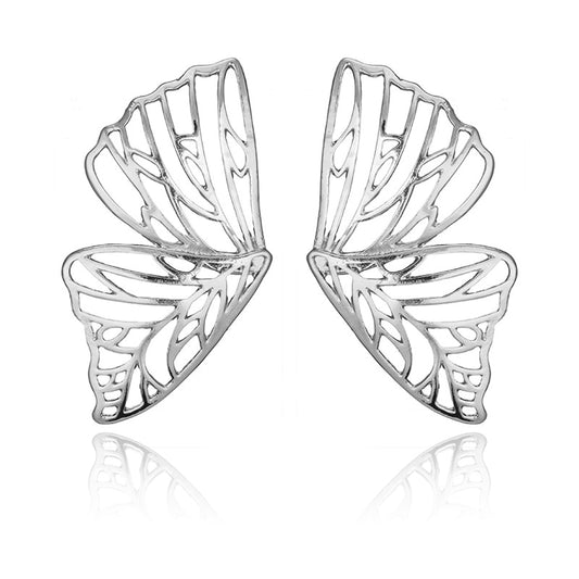 Hollow Butterfly Drop Dangle Pendant Earrings
