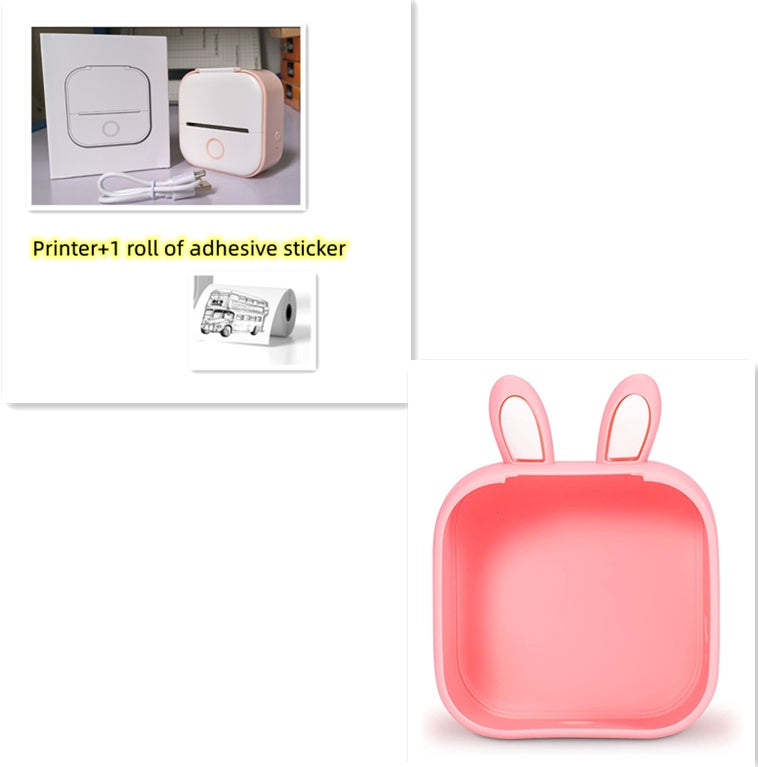 Portable Quiz Q&A Mini Thermal Bluetooth Compatible Mini Label/Price Tag Printer