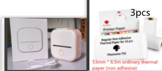 Portable Quiz Q&A Mini Thermal Bluetooth Compatible Mini Label/Price Tag Printer