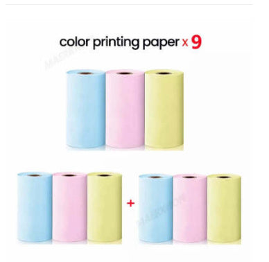 Portable Quiz Q&A Mini Thermal Bluetooth Compatible Mini Label/Price Tag Printer