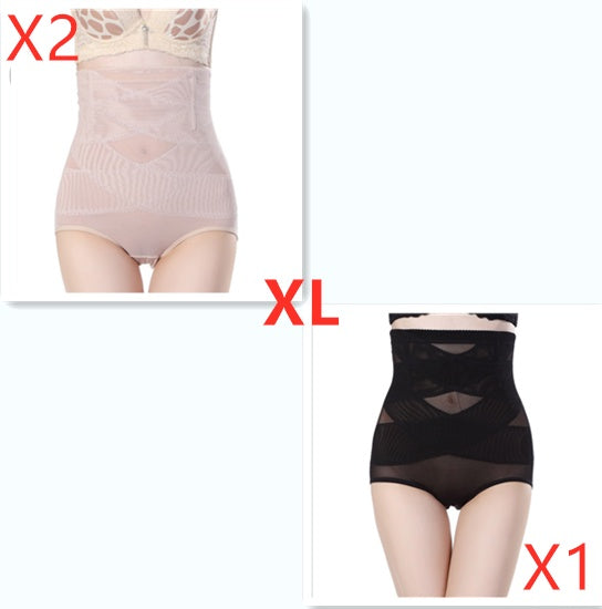 Women's High Waist Postpartum Belly  Criss-Cross Shapewear Panty