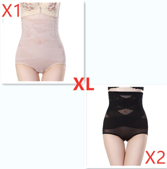 Women's High Waist Postpartum Belly  Criss-Cross Shapewear Panty