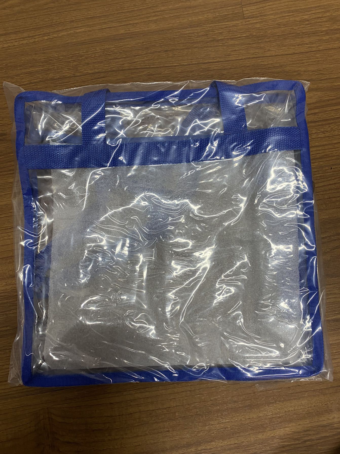 PVC Clear Transparent Large Women's Shoulder Tote Bag