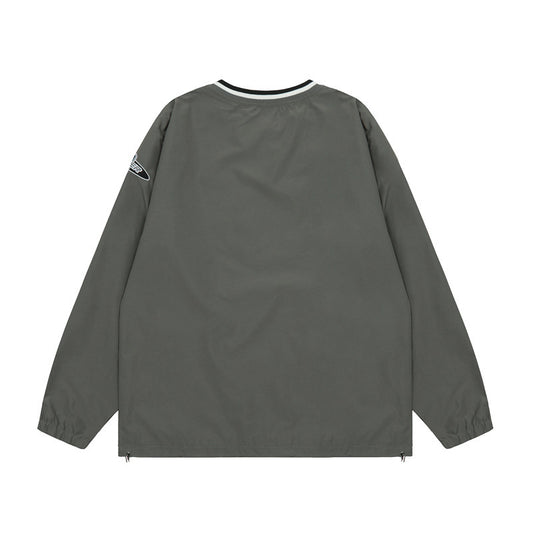 Men's "Danges" V-Neck Sports Pullover Embroidered Hip-Hop Hockey Sweatshirt