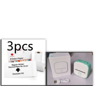 Portable Quiz Q&A Mini Thermal Bluetooth Compatible Mini Label/Price Tag Printer