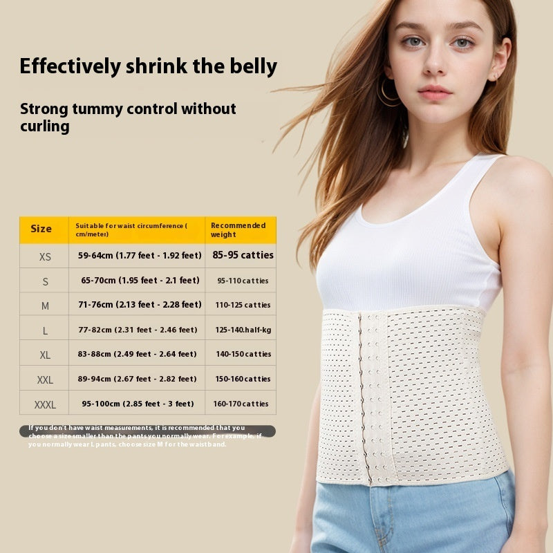 Triple Bone Corset Waist Training Shaping Belt