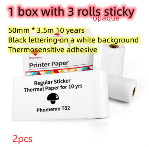 Portable Quiz Q&A Mini Thermal Bluetooth Compatible Mini Label/Price Tag Printer