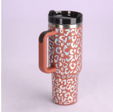 40 Oz Tumbler Insulated, Stainless Steel Spill Proof Vacuum w/ Straw & Lid Tapered Tumbler