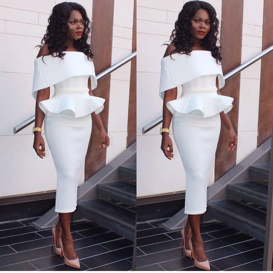 Ruffled Off-the-Shoulder Wrapped Chest Long Sleeve Formal Dress to 3X Plus Size