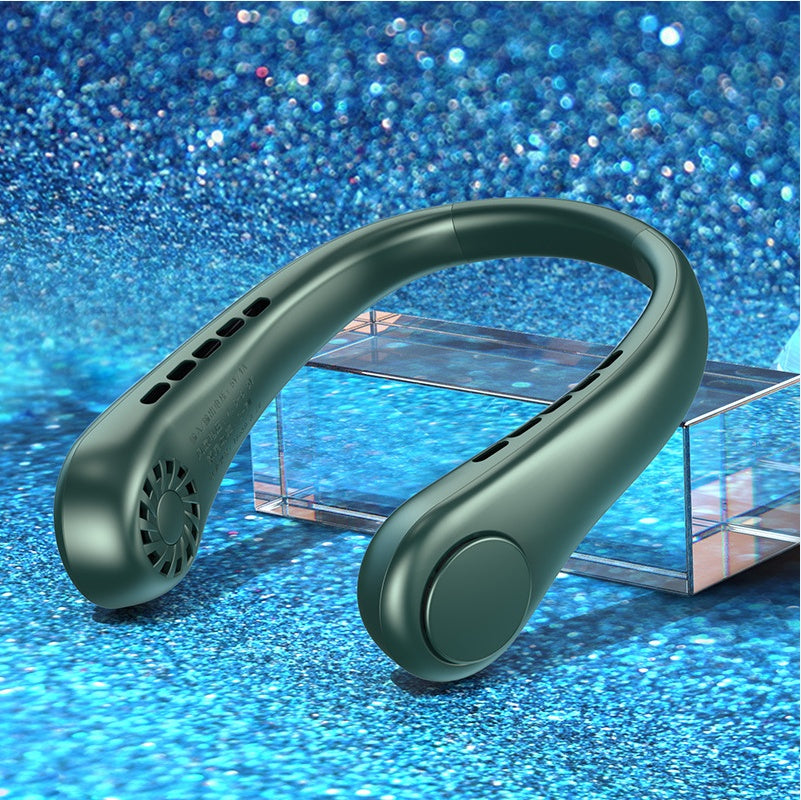 Mini Portable Bladeless Rechargeable Hanging Neck Fan