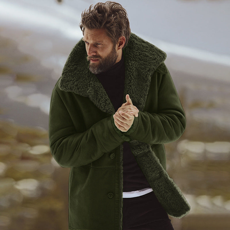 Men's Thick Fleece Lined Winter Coat to 3X Big & Tall