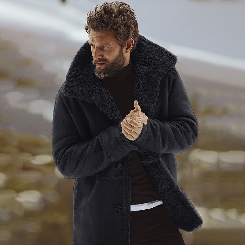 Men's Thick Fleece Lined Winter Coat to 3X Big & Tall