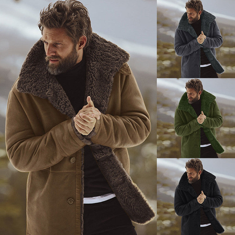 Men's Thick Fleece Lined Winter Coat to 3X Big & Tall
