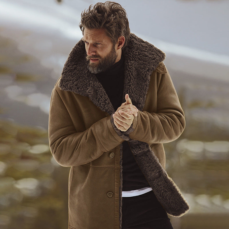 Men's Thick Fleece Lined Winter Coat to 3X Big & Tall