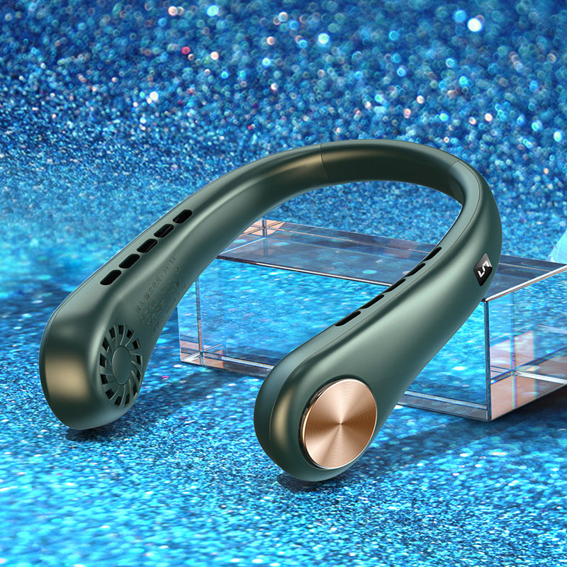Mini Portable Bladeless Rechargeable Hanging Neck Fan