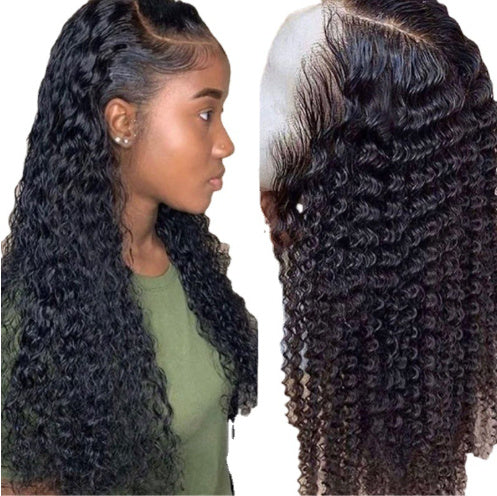Brazilian Kinky Curly 150% Density Lacefront 9A 100% Human Hair Wigs