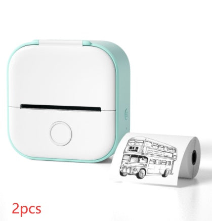 Portable Quiz Q&A Mini Thermal Bluetooth Compatible Mini Label/Price Tag Printer