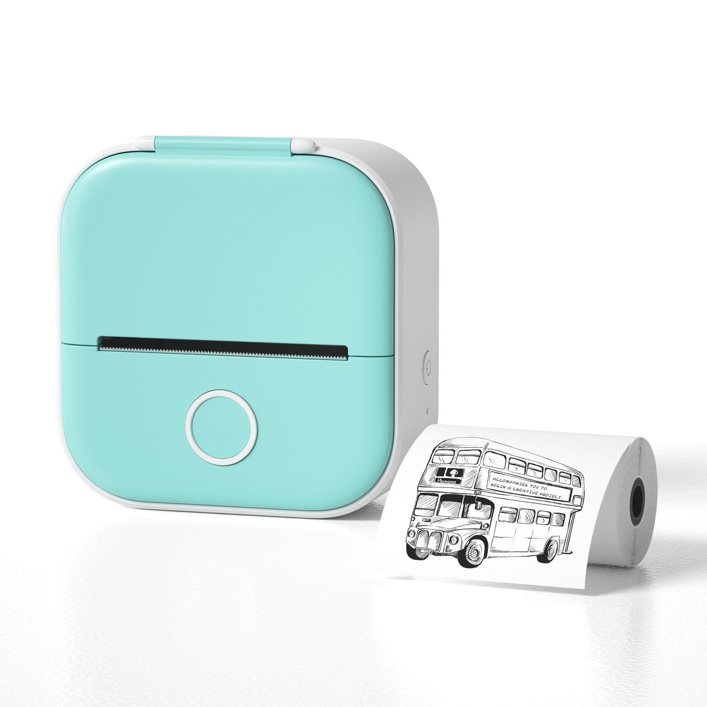 Portable Quiz Q&A Mini Thermal Bluetooth Compatible Mini Label/Price Tag Printer