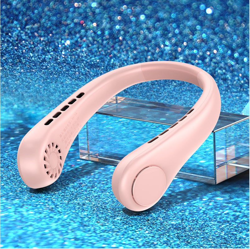 Mini Portable Bladeless Rechargeable Hanging Neck Fan