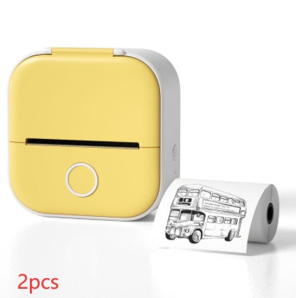 Portable Quiz Q&A Mini Thermal Bluetooth Compatible Mini Label/Price Tag Printer