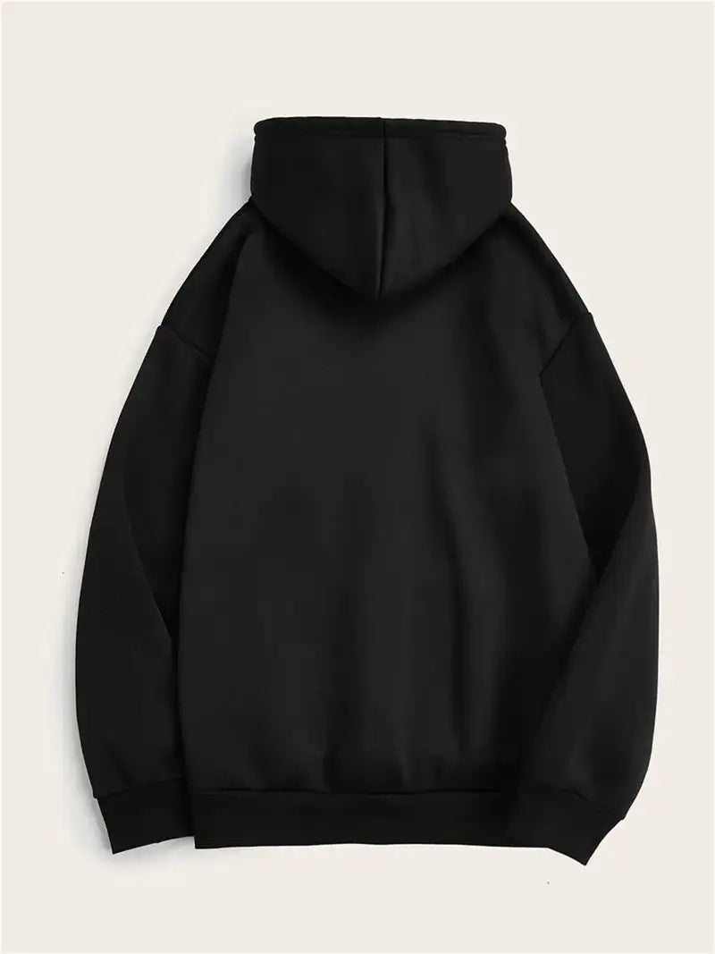 Diamond Red Lip Print Women's Long Sleeve Pocket Hoodie Sweatshirt