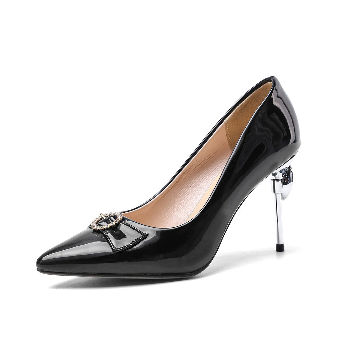 Sexy stiletto super high heel pointed toe shoes in size 34-50