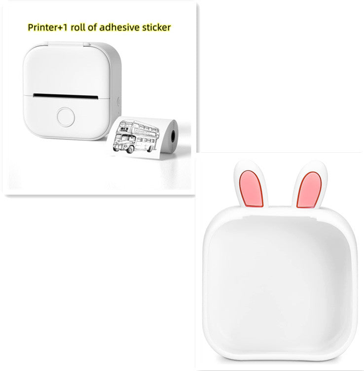 Portable Quiz Q&A Mini Thermal Bluetooth Compatible Mini Label/Price Tag Printer