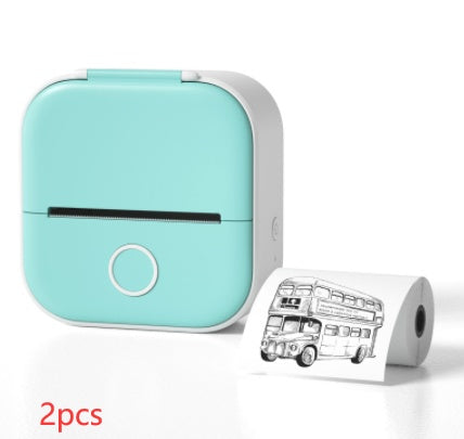 Portable Quiz Q&A Mini Thermal Bluetooth Compatible Mini Label/Price Tag Printer