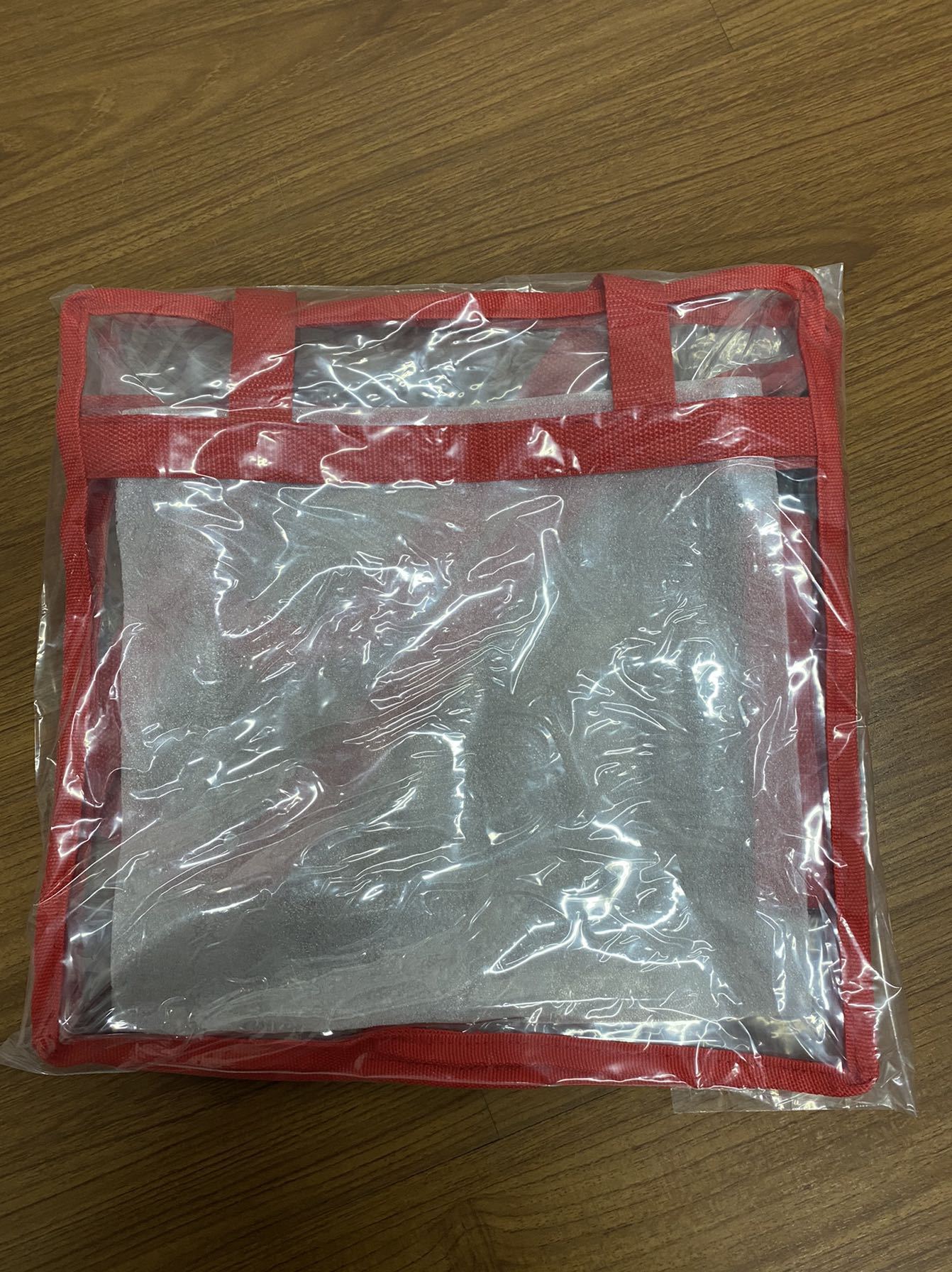PVC Clear Transparent Large Women's Shoulder Tote Bag
