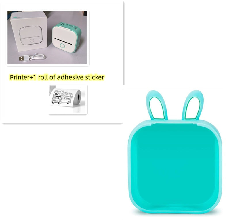 Portable Quiz Q&A Mini Thermal Bluetooth Compatible Mini Label/Price Tag Printer