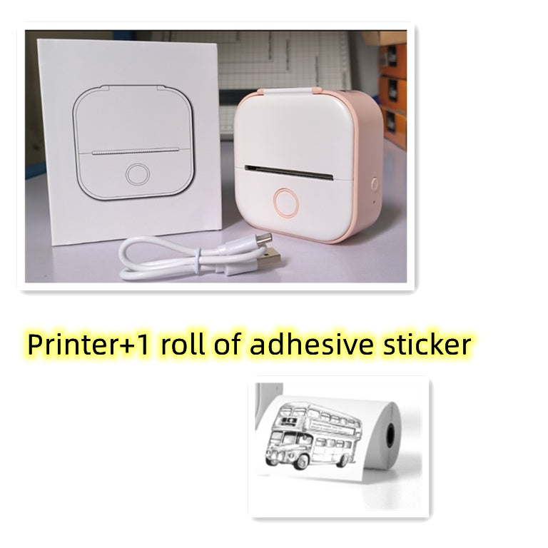 Portable Quiz Q&A Mini Thermal Bluetooth Compatible Mini Label/Price Tag Printer