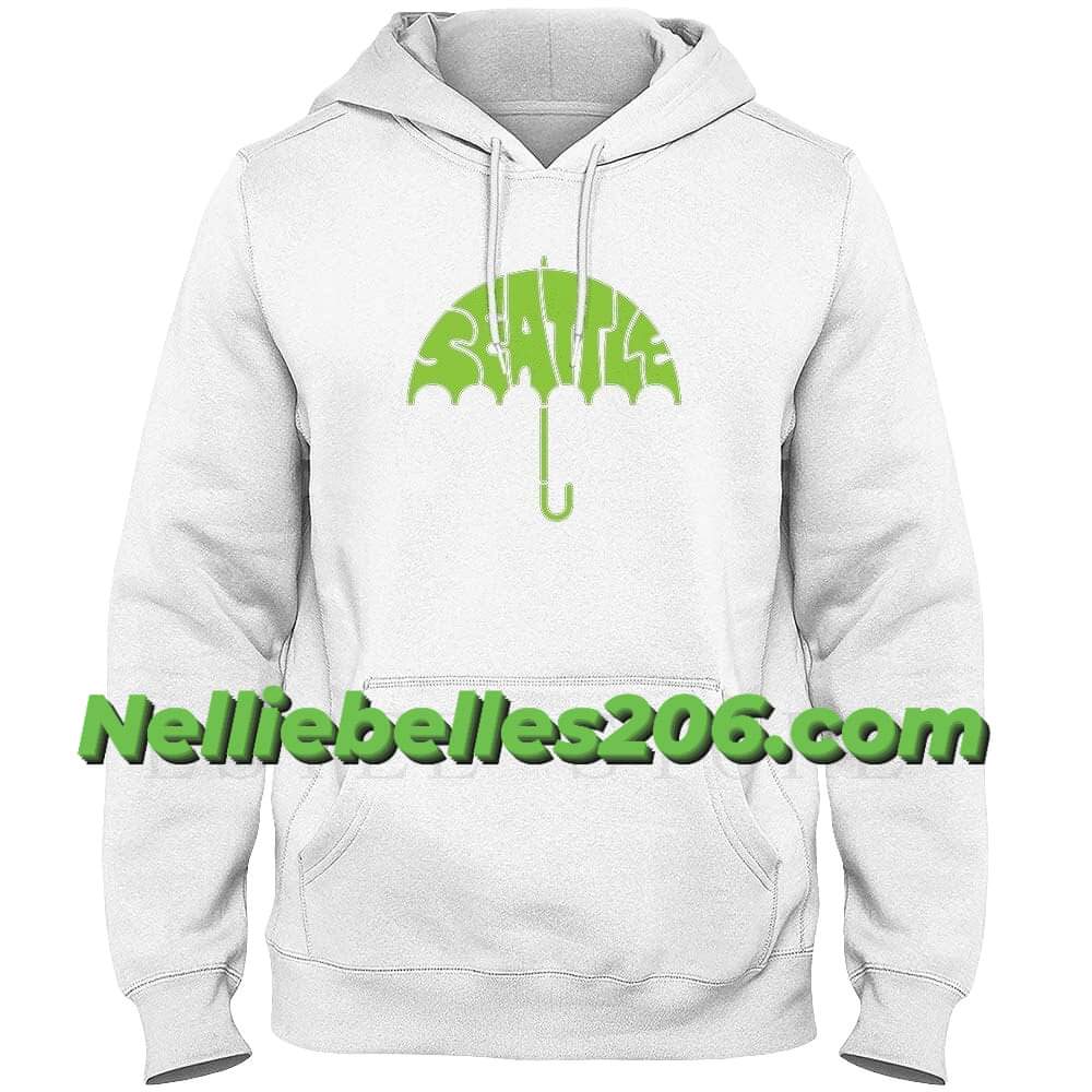 Men's Seattle Rain Umbrella 3D Print Long Sleeve Hoodie/Sweatshirt