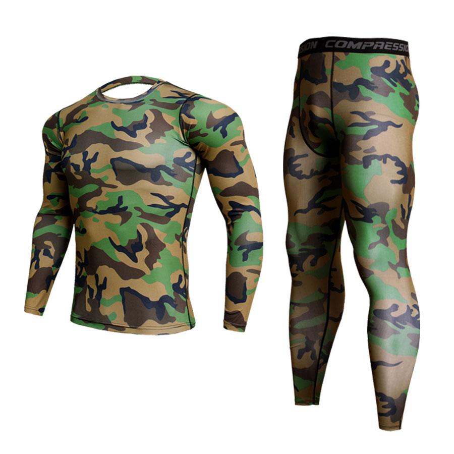 Men's Camouflage Thermal Underwear