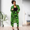 Ethnic Style Long Coat Two Piece Sets African Womens Jumpsuits COLLARLESS Full Length Women,women 1-3 Days 5 Colors