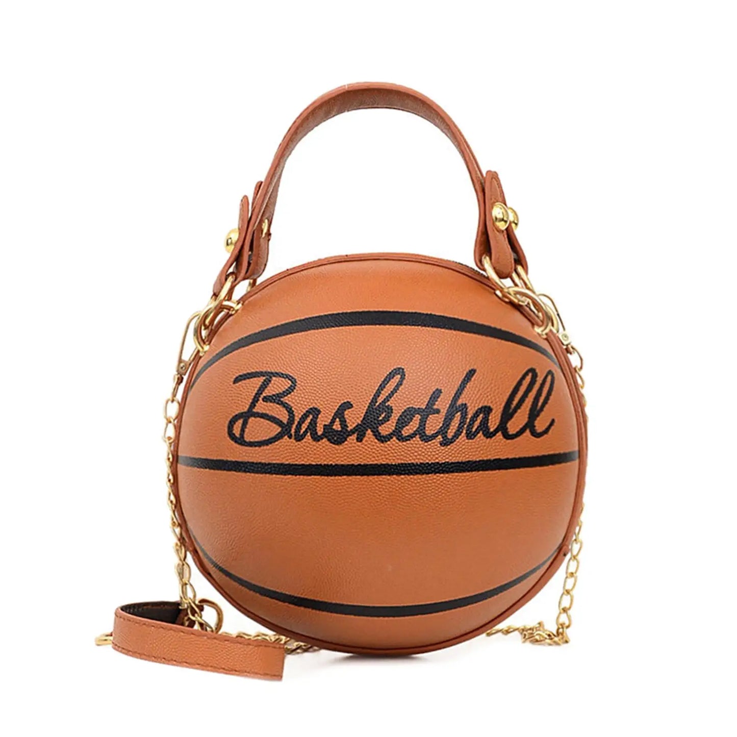 Basketball/Soccer PU Leather Crossbody Shoulder Purse