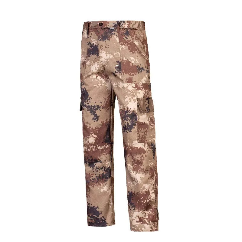 Men's Cargo Solid/Camouflage Harem Pants w/ Belt