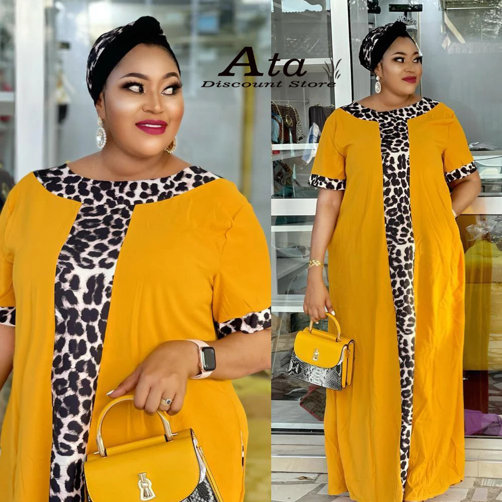 New Trends African Clothing Women's Blouse Party Dresses Boubou Plus Size Maxi Kaftan Femme Boubou Long Abaya Joli Fashion A118