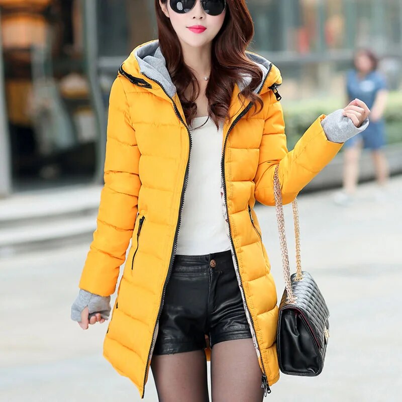 Ultra Light Long Down Women's Winter Puffer Coat