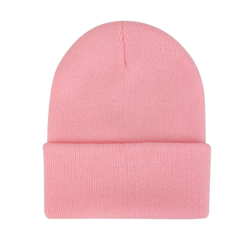 CUSTOMIZED Logo Unisex Embroidered Knitted Beanie Hats