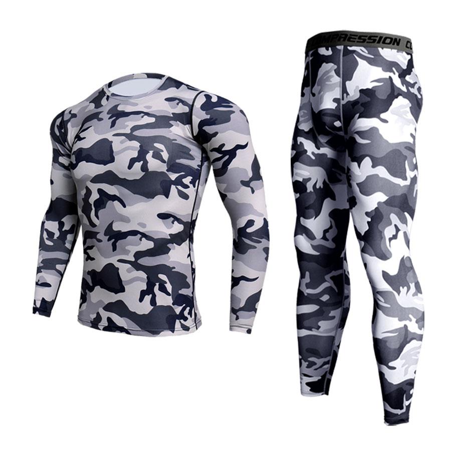 Men's Camouflage Thermal Underwear