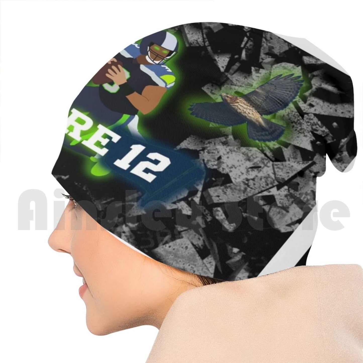 "We Are 12" Seattle Seahawks Beanie Hats