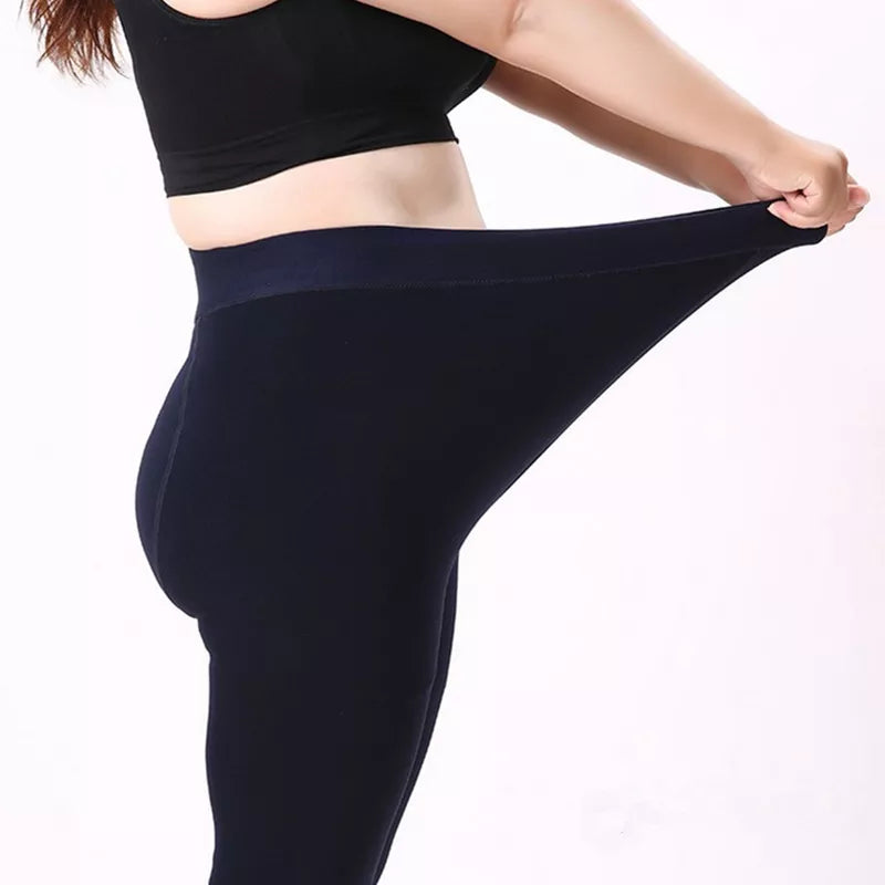 Velvet Plush Lined High Waist Thick Leggings-8 Colors