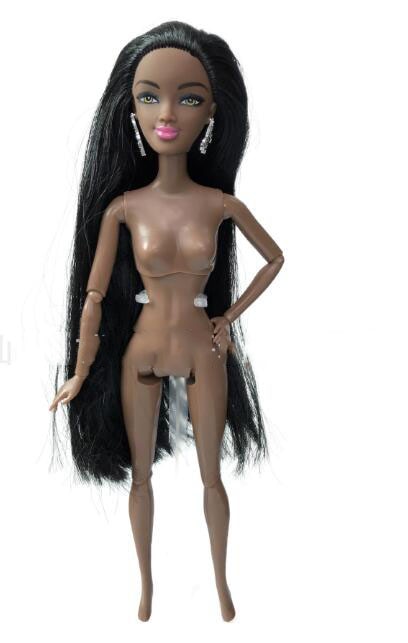 30CM African Black Moveable Joint Body Dolls