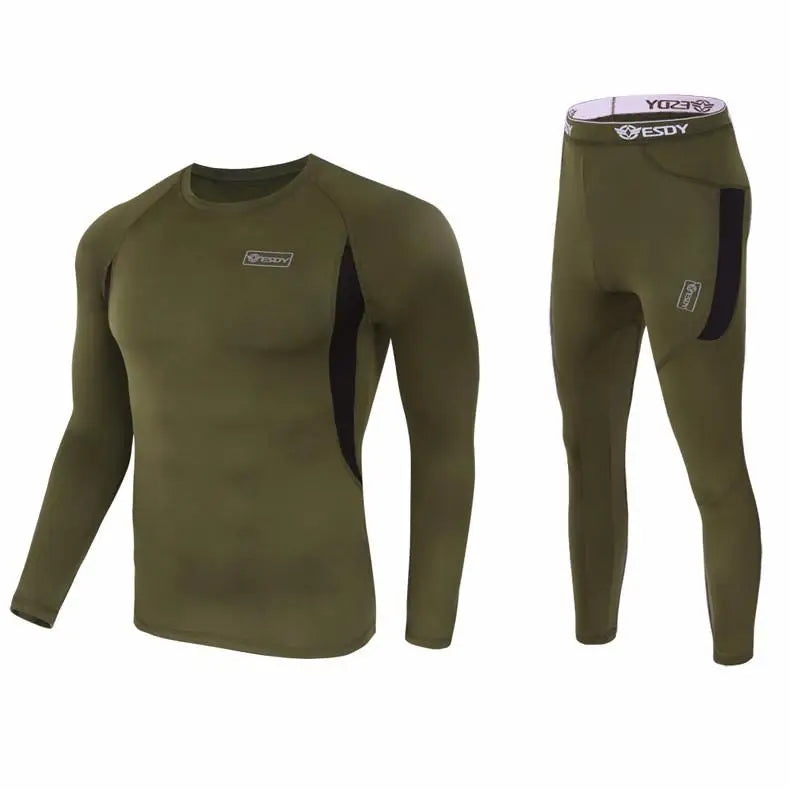 Men's Thermal Underwear 2-Piece Set